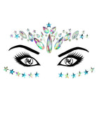 Cosmic Mermaid Face Jewel - Rave Wonderland