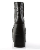 Demonia Black Stack Platform Boots - Rave Wonderland