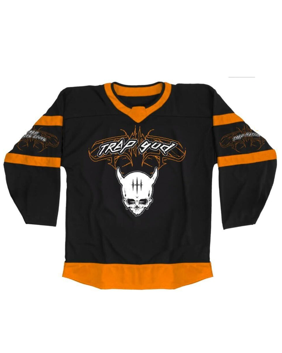 Trap God Hockey Jersey – Rave Wonderland
