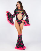 Cherry Pop Women's Cutout Bodysuit