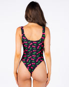 Cherry Pop Women's Cutout Bodysuit, photo 6