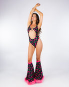Cherry Pop Women's Cutout Bodysuit, photo 7
