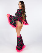 Cherry Pop Women's Cutout Bodysuit, photo 8