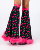 Cherry Pop Women's Flare Leg Sleeves
