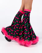 Cherry Pop Women's Flare Leg Sleeves, photo 4