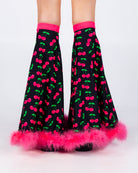 Cherry Pop Women's Flare Leg Sleeves, photo 5