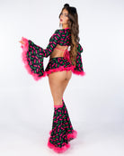 Cherry Pop Women's Flare Leg Sleeves, photo 7