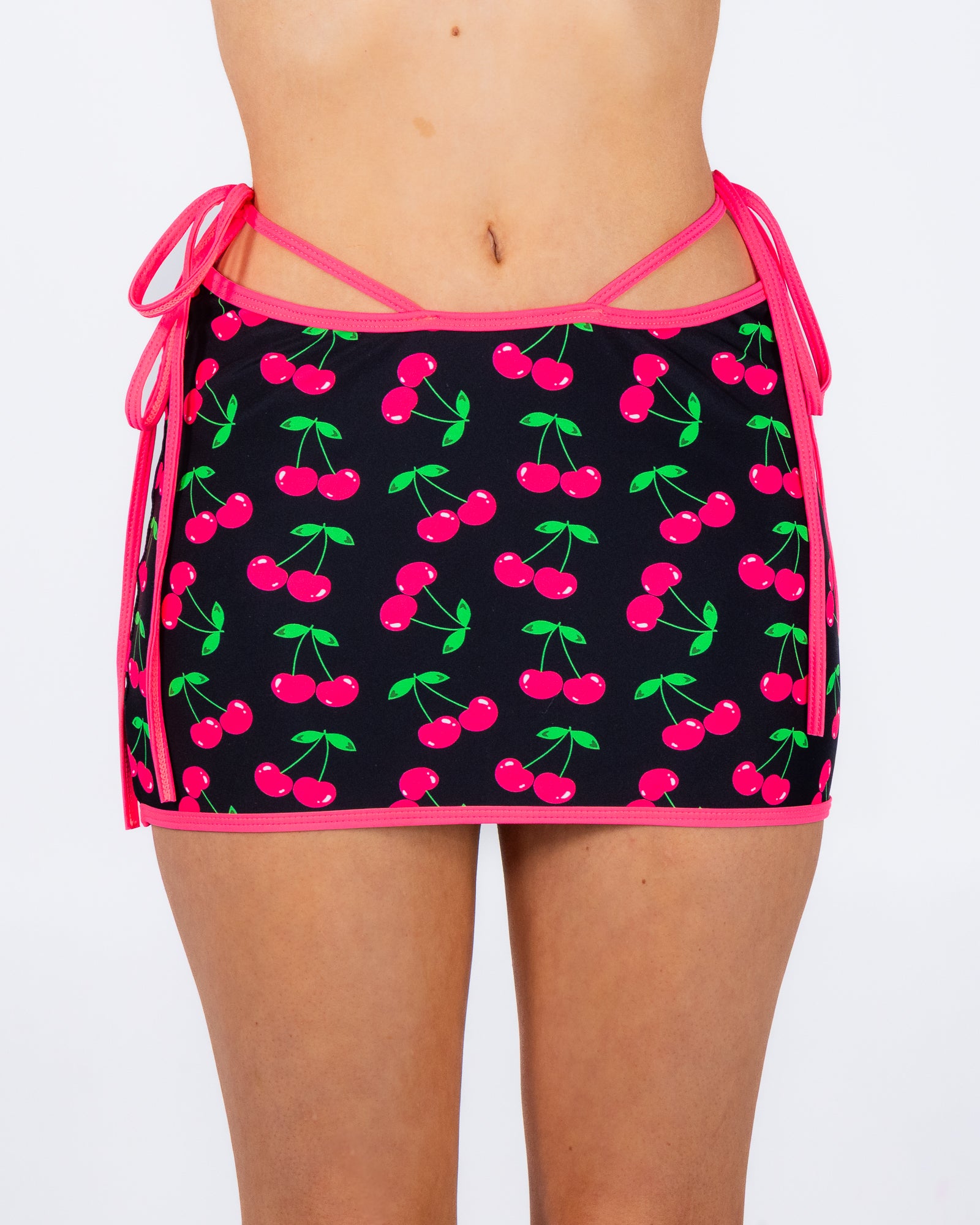 Cherry Pop Women's Side Tie Pencil Skirt – Rave Wonderland