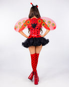 Daisy Bug Women's 4pc Ladybug Costume, photo 4