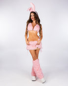 Hop To It Women's 4pc Pink Bunny Costume, photo 3