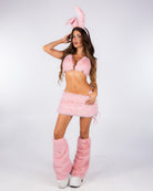 Hop To It Women's 4pc Pink Bunny Costume, photo 4