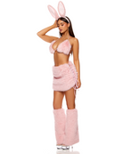 Hop To It Women's 4pc Pink Bunny Costume, photo 7