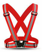 Danger Zone Neon Reflective Buckle Vest - Rave Wonderland