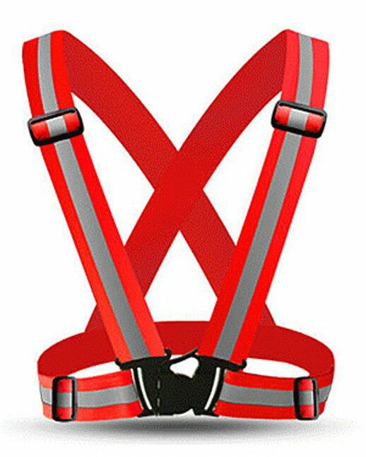 Danger Zone Neon Reflective Buckle Vest - Rave Wonderland
