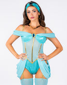 Make A Wish Women's 6pc Princess Costume, photo 4