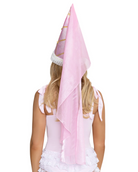 Medieval Hennin Pink Women's Hat, photo 8