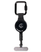 ClutchLoop II Phone Anti-Theft Tether in Midnight black with carabiner and retractable reel
