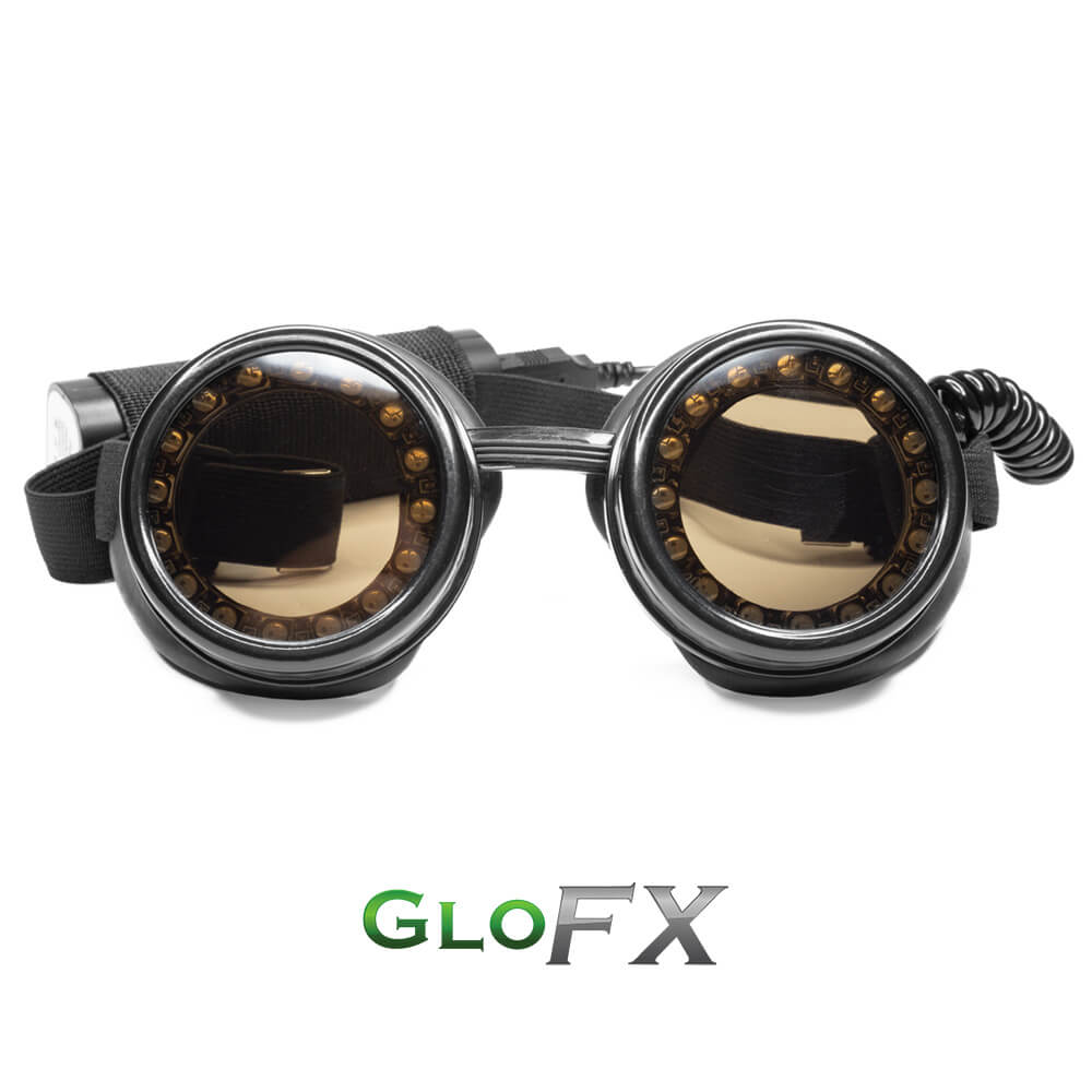 GloFX Pixel Pro LED Goggles - Rave Wonderland
