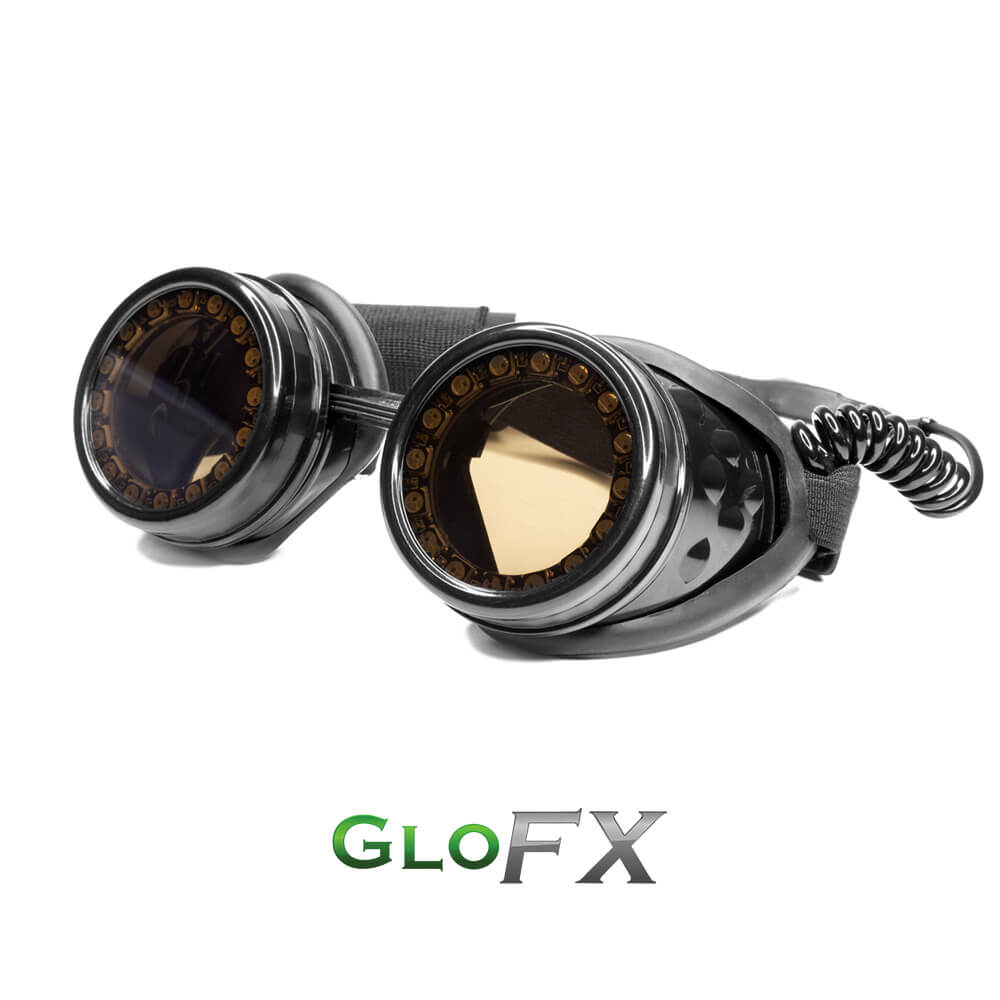 GloFX Pixel Pro LED Goggles - Rave Wonderland