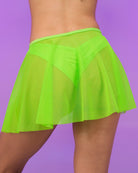 Spin Me Round Mesh Tie Skirt - Rave Wonderland