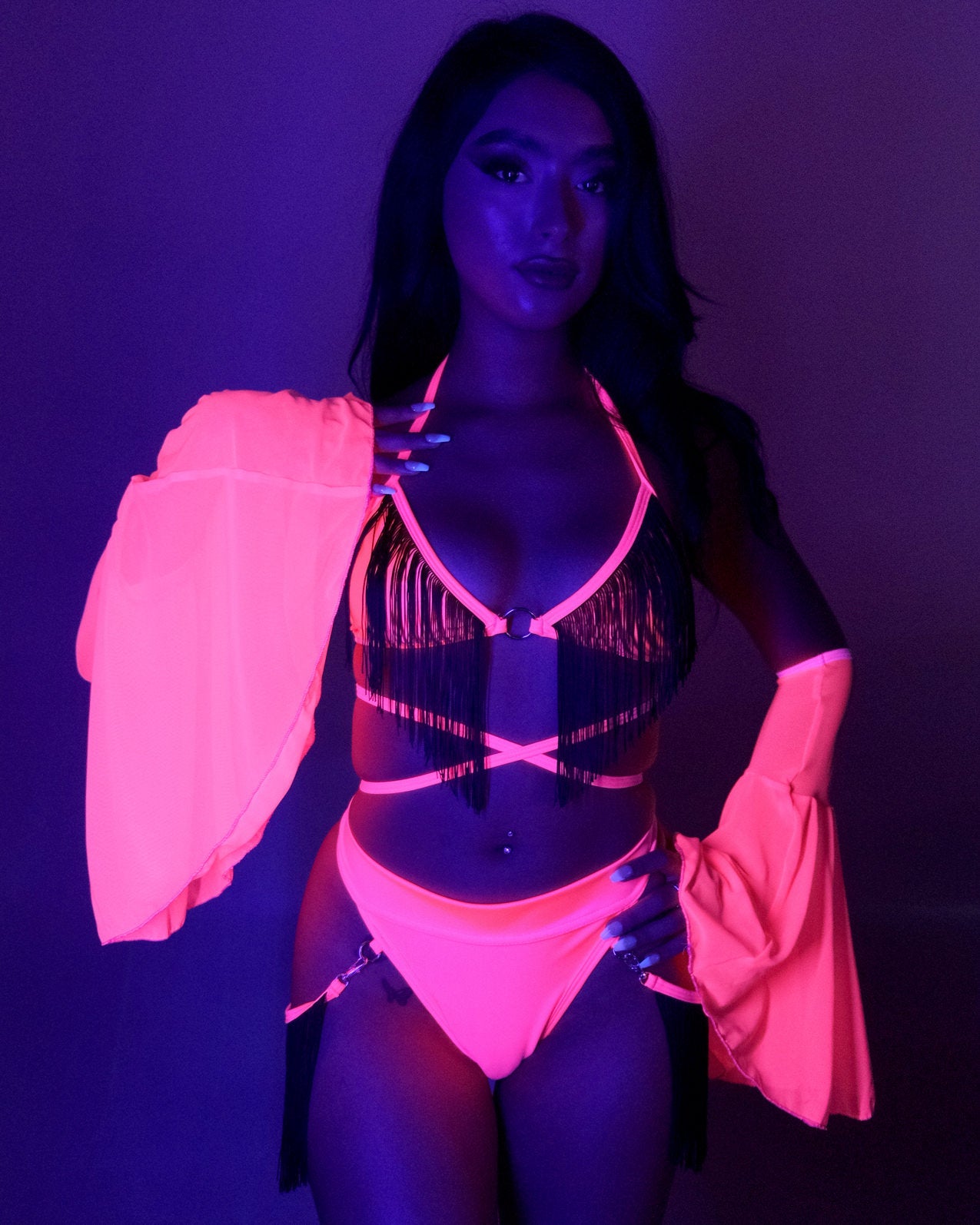 Candy Catz Agresly Blue Open Heart Leotard – Rave Wonderland