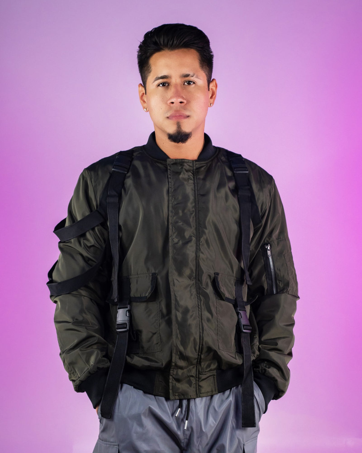 Green Get Tactical Utility Jacket