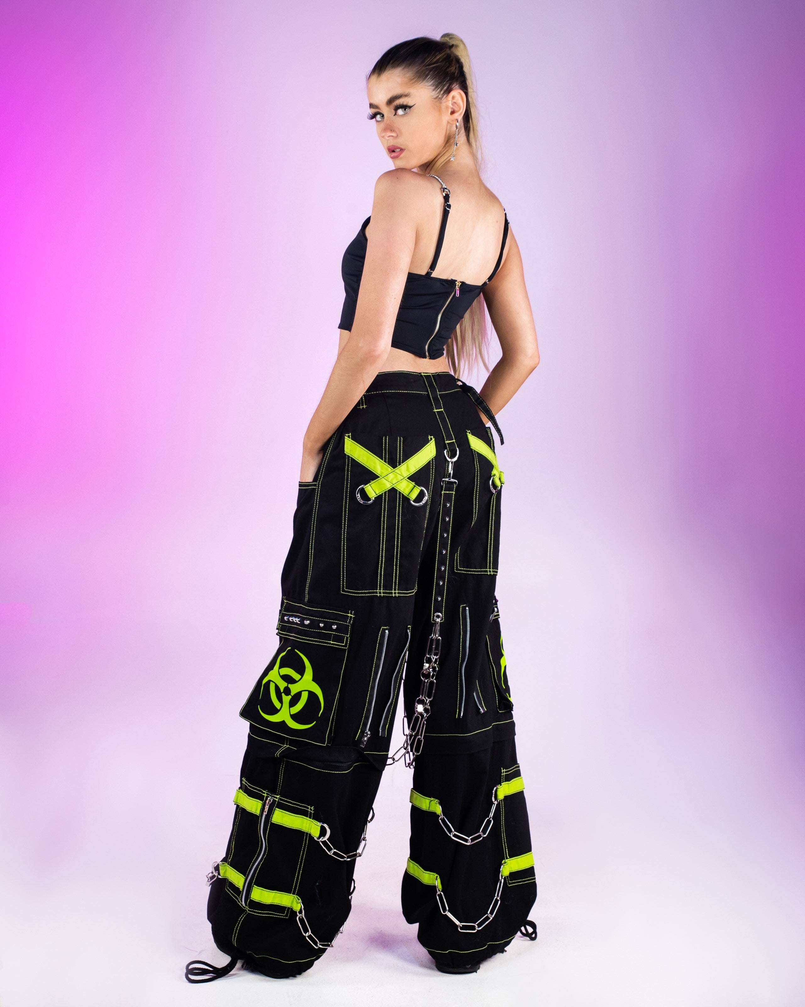 Tripp NYC Biohazard Zip Off Pants
