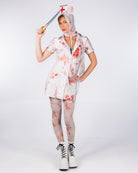 Silent Care Women's 6pc Video Game Character Costume