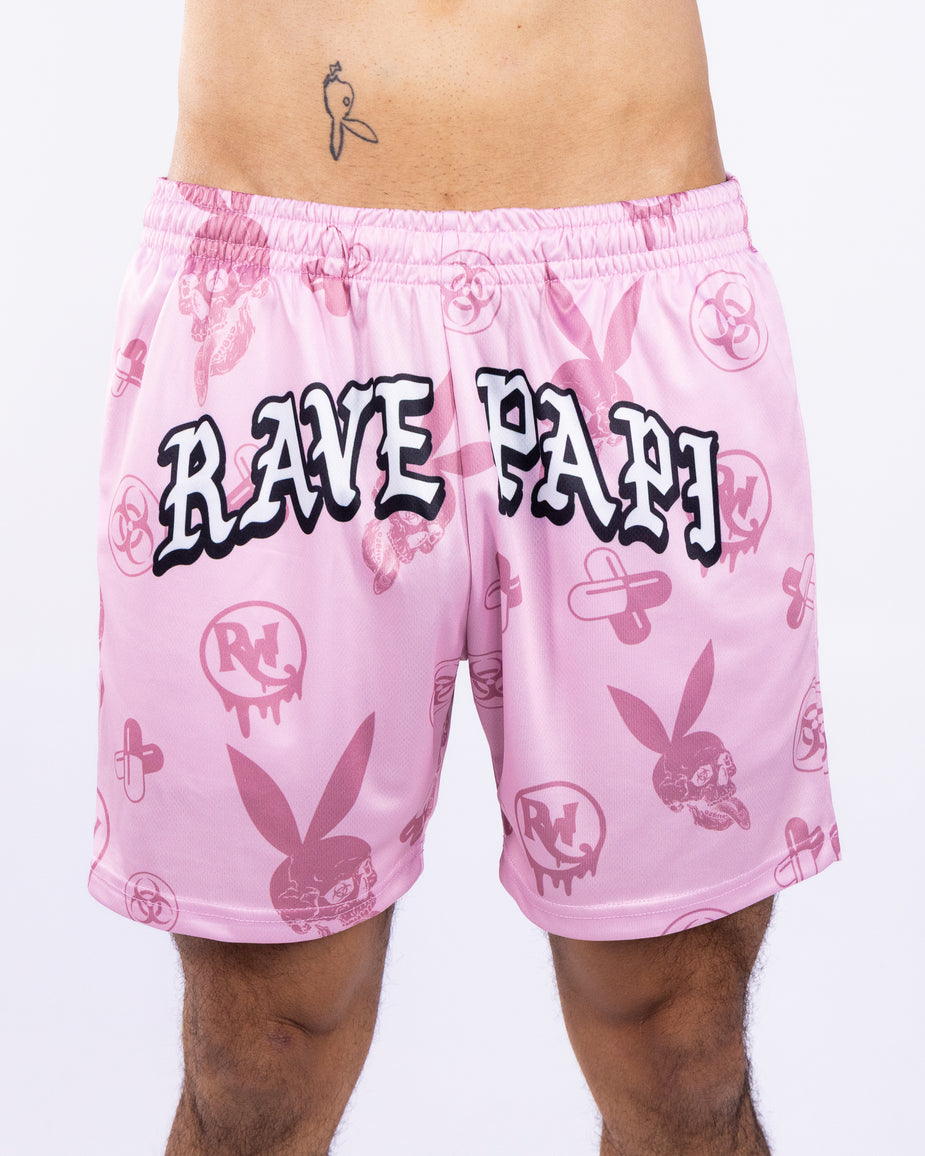 Pink Rave Papi Men's Shorts – Rave Wonderland