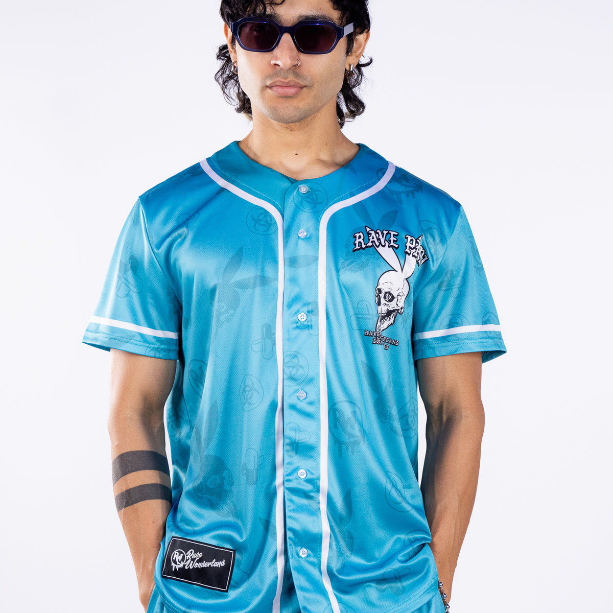 Blue Rave Papi Men's Jersey – Rave Wonderland