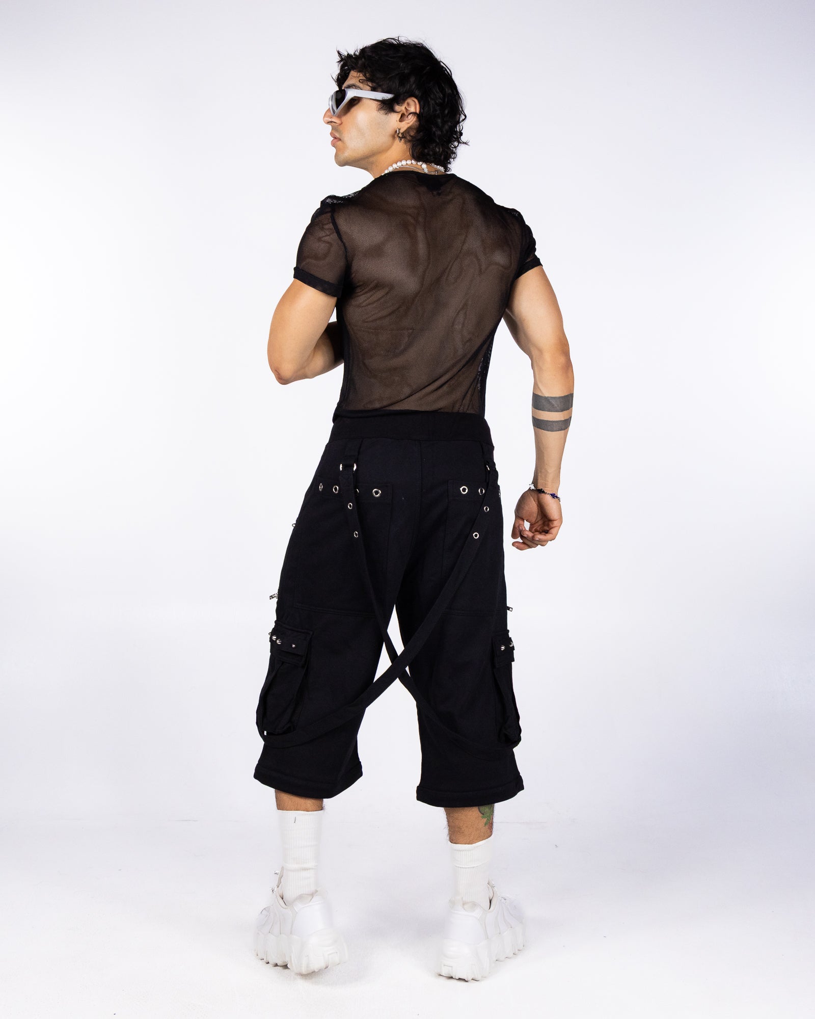 Tripp NYC Black Space Out Pants with Adjustable Features – Rave