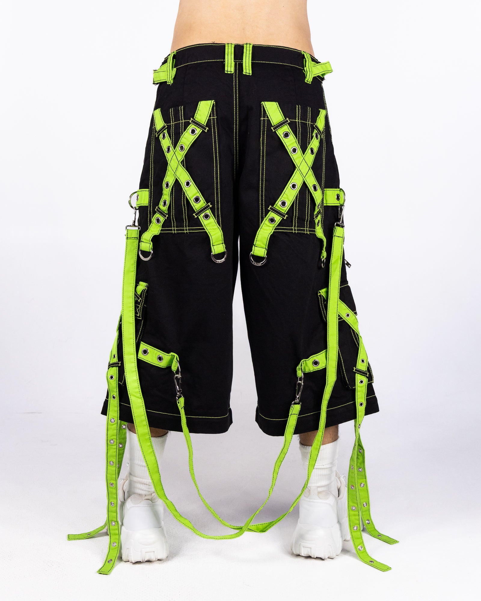 Tripp NYC Black Space Out Pants with Adjustable Features – Rave