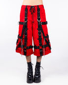 Tripp NYC Zip-Off Harness Dark Street Red/Black Unisex Pant, photo 6
