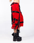 Tripp NYC Zip-Off Harness Dark Street Red/Black Unisex Pant, photo 7