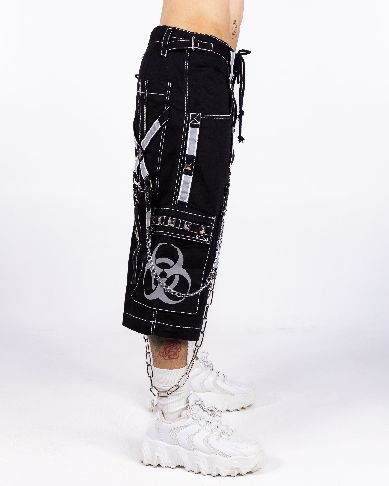 Tripp NYC Black Space Out Pants with Adjustable Features – Rave