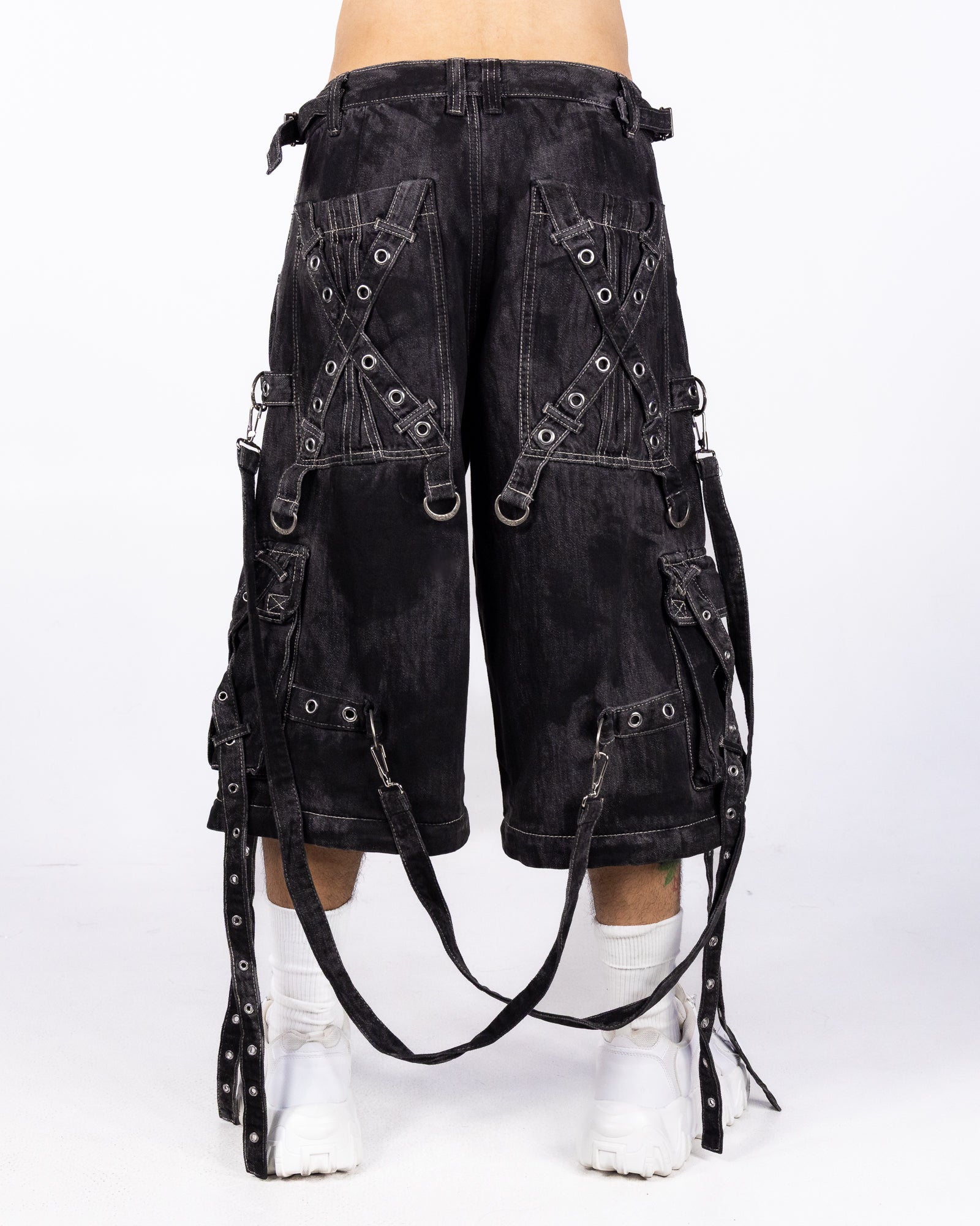 Tripp NYC Black Space Out Pants with Adjustable Features – Rave
