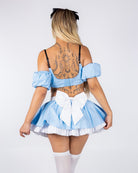 Wonderland Alice 4pc Women's Costume, photo 4