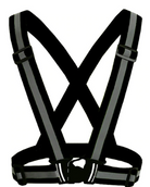 Danger Zone Neon Reflective Buckle Vest - Rave Wonderland