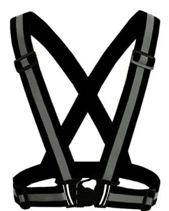 Danger Zone Neon Reflective Buckle Vest - Rave Wonderland