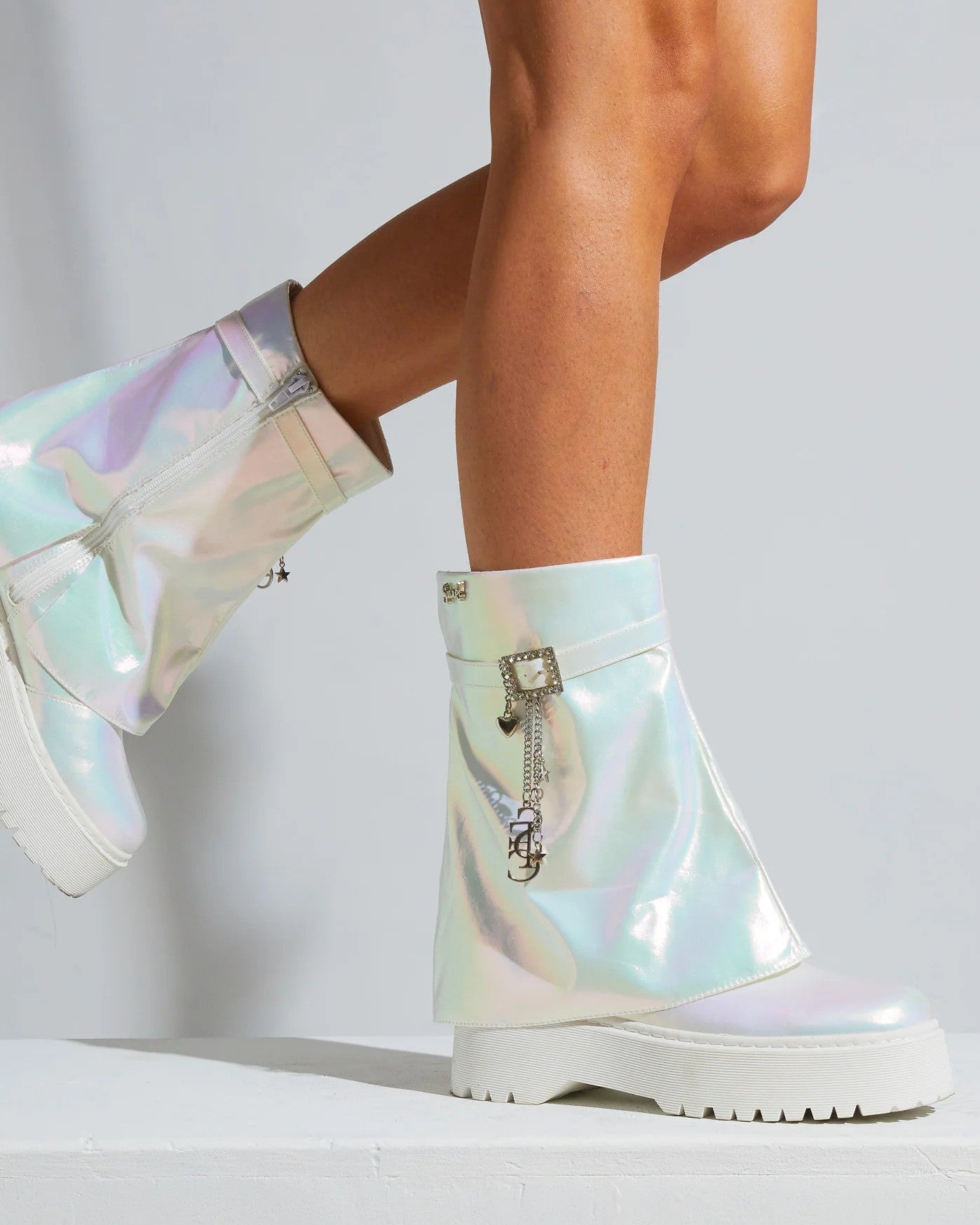 Stella Combat Boots – Rave Wonderland