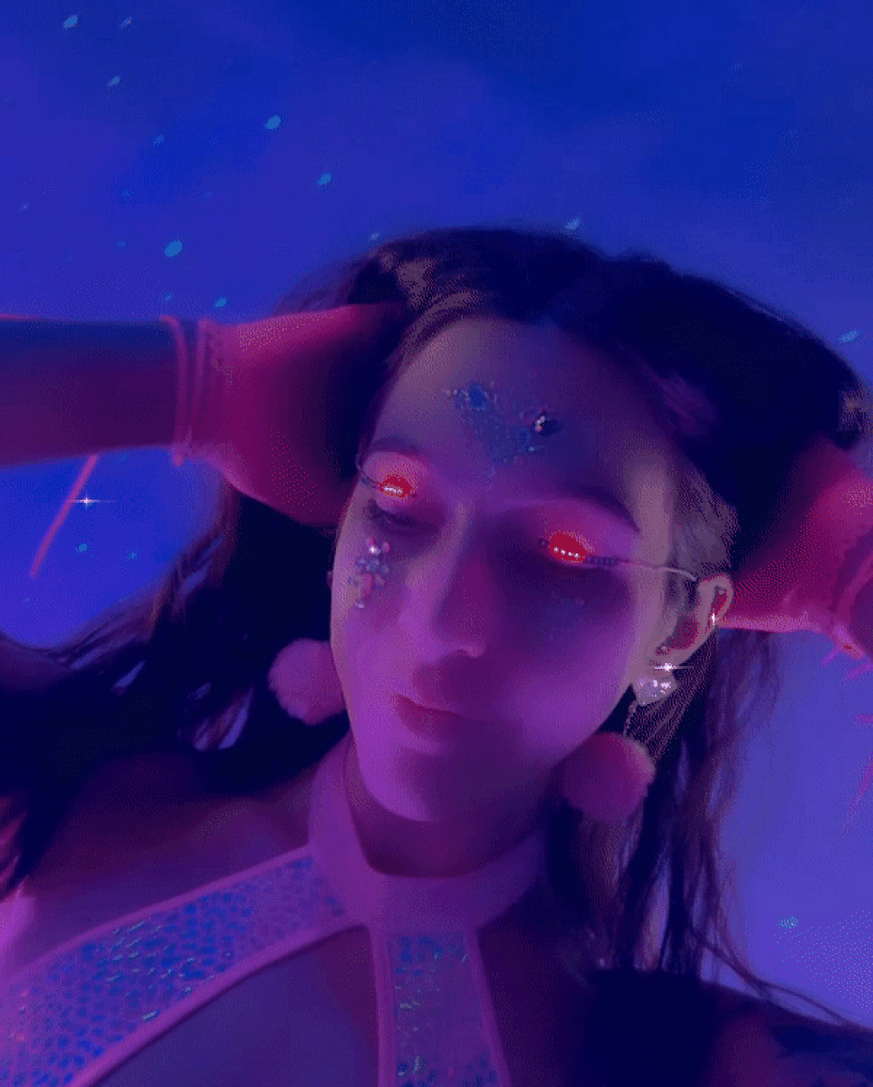 LED Multi Functional Eyelashes - Rave Wonderland
