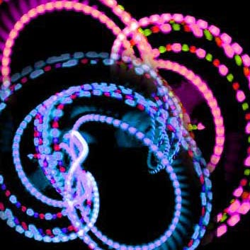 GloFX 10-Light Premier Assorted Glove Set - Rave Wonderland