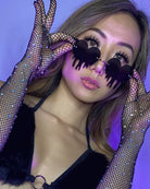 Heart Drip Sunglasses - Rave Wonderland