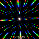 GloFX Imagine Diffraction Glasses Blue Mirror - Rave Wonderland