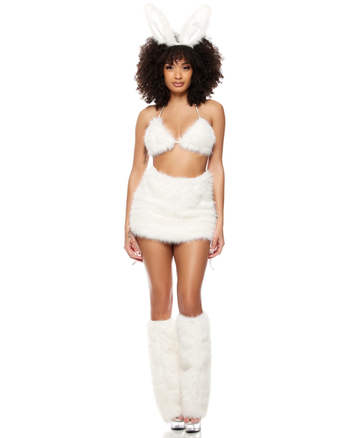 Arctic Bunny Women's 4pc Costume