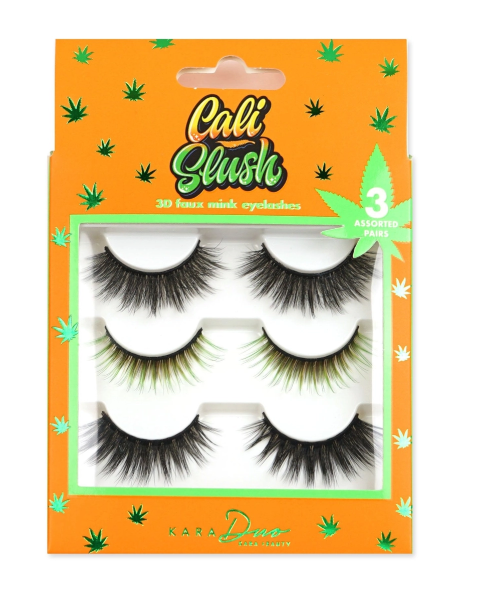 Cali Slush Women's 3D Faux Mink Eyelashes Multipack