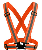 Danger Zone Neon Reflective Buckle Vest - Rave Wonderland