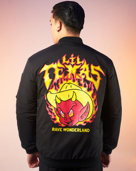 RW x Lil Texas Bomber Jacket – Rave Wonderland