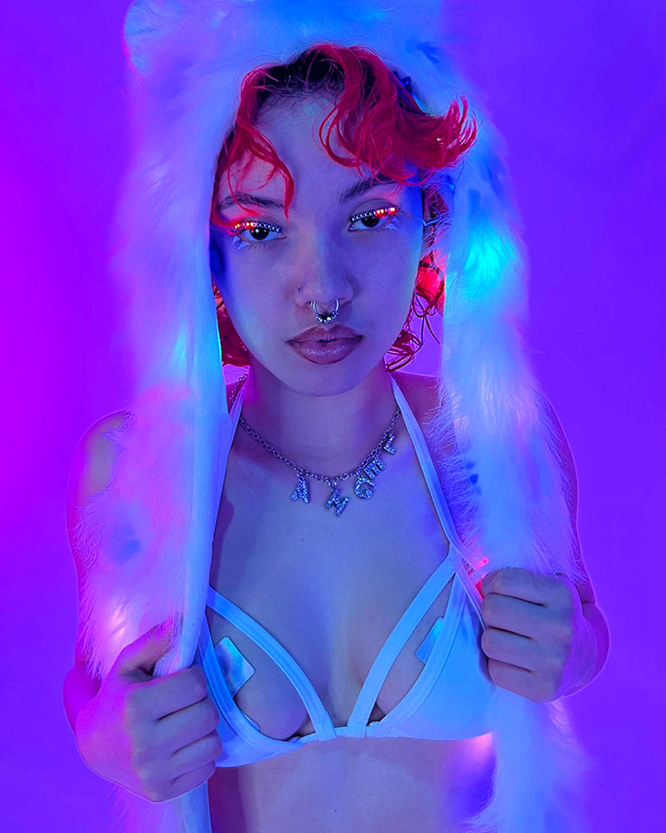 LED Multi Functional Eyelashes - Rave Wonderland