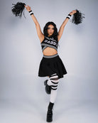 6pc Daddy's Girl Cheerleader Costume - Rave Wonderland